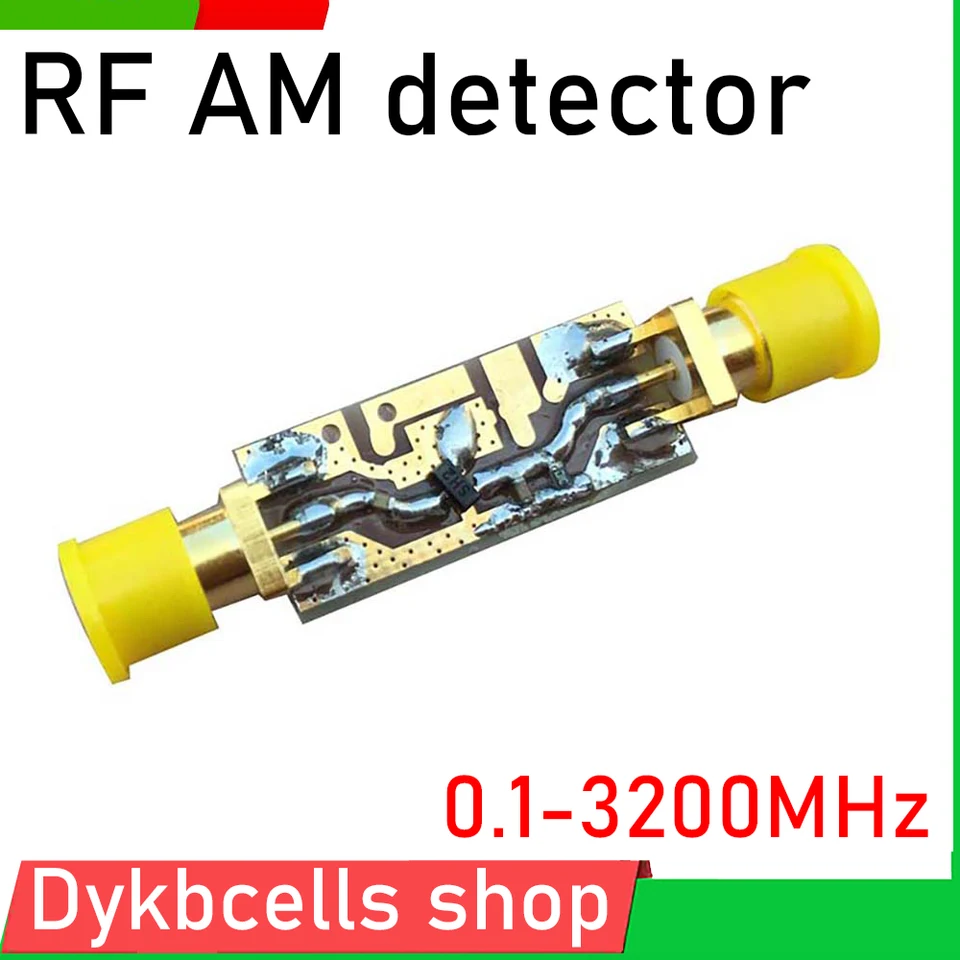 0,1-3200 MHz RF AM detektorová modulácia detektora detektora detektora demodulátora amplitúdy pre rádiový zosilňovač šunky 2,4 GHz 915MHz 868MHz