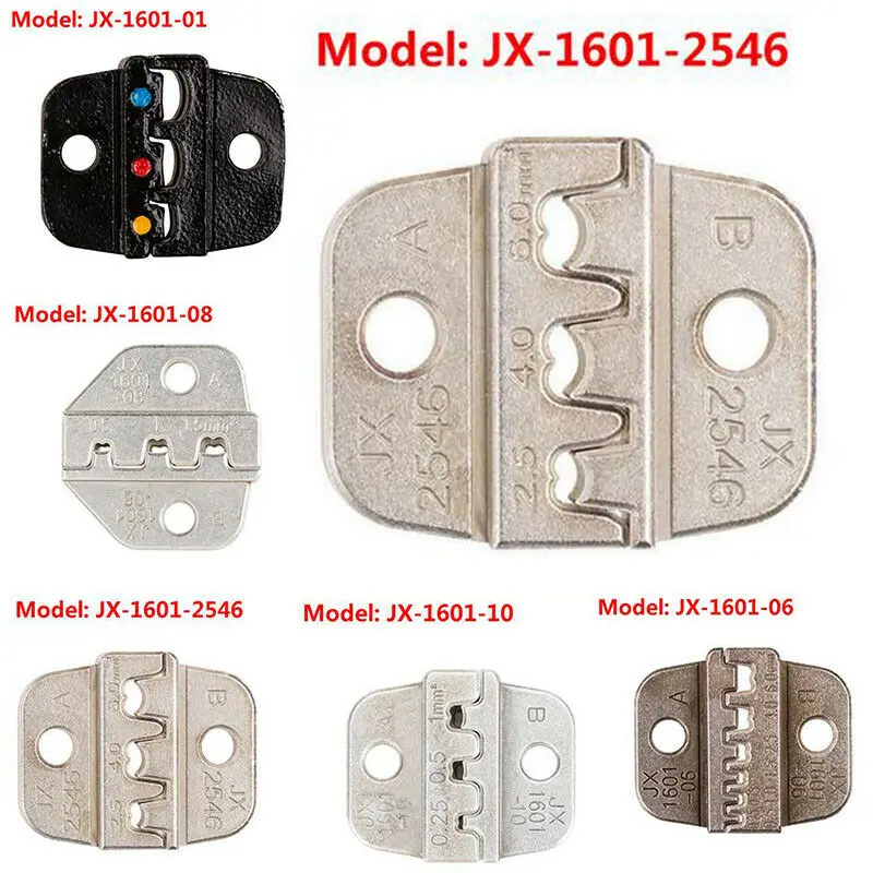 0,25-6 mm2 drôtový kriminačný inžiniersky inžiniersky inžiniersky koncový koncový terminál Kliešte JX-1601-6/JX-1601-8/JX-1601-2546