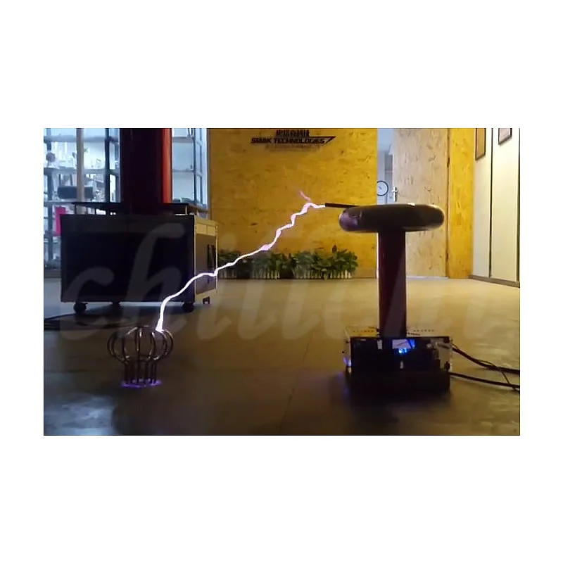 0,5 m Lightning Tesla Coil Drsstc / Hudba Tesla Coil / Artificial Lightning / Experiment Display