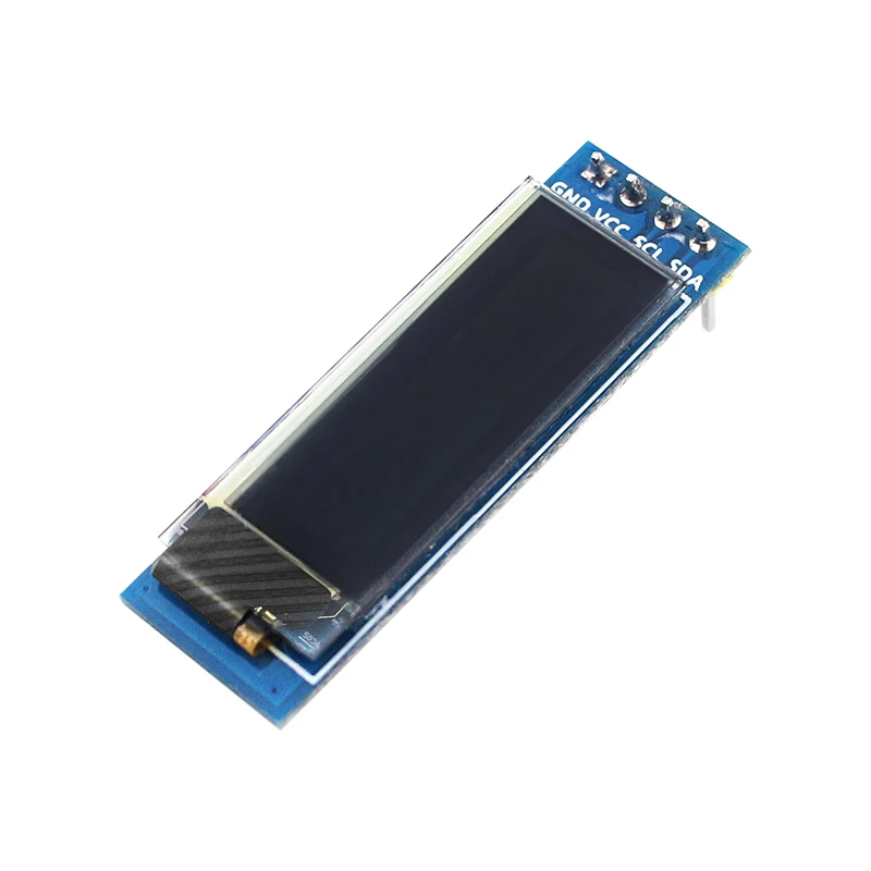0,91 palca OLED modul TFT White Color Monitor AR I2C 128x32 OLED displej 0,91 
