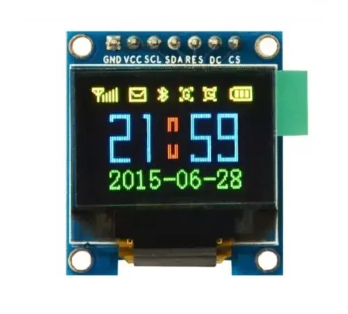 0,95 palca SPI Full Color OLED Display SSD1331 96x64 Rozlíšenie pre Arduino New