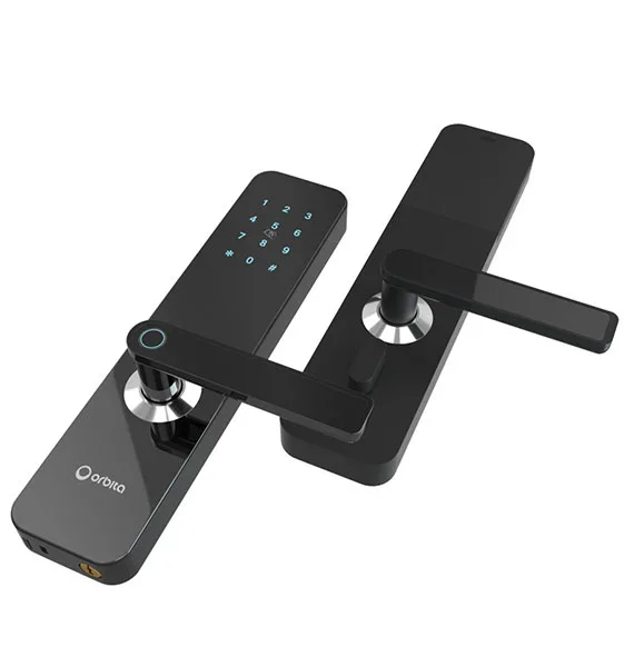 005orbita Waterproof Tuya WiFi App Smart Dverne Lock Biometrický zámok odtlačok prstov dvere rukoväť Smart Lock Wi-Fi pre inteligentný domov