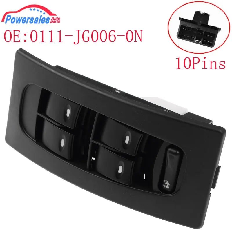 0111JG0060N 0111-JG006-0N Automobile Elektrický spínač ovládania okna Elektrického napájania pre Mahindra Scorpio 1.-2. Gen/Gateway SC