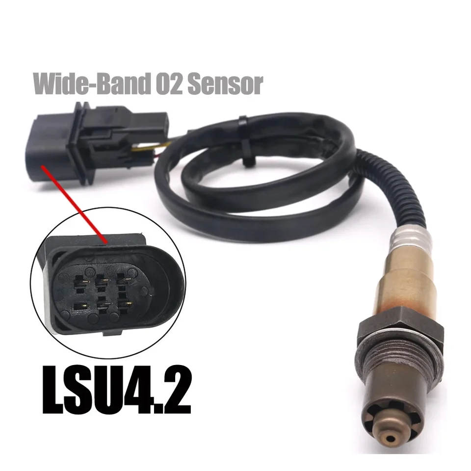 0258007057 17014 LSU4.2 širokopásmový senzor O2 AFR proti prúdu pre 99-05 VW Jetta 1,8L-L4