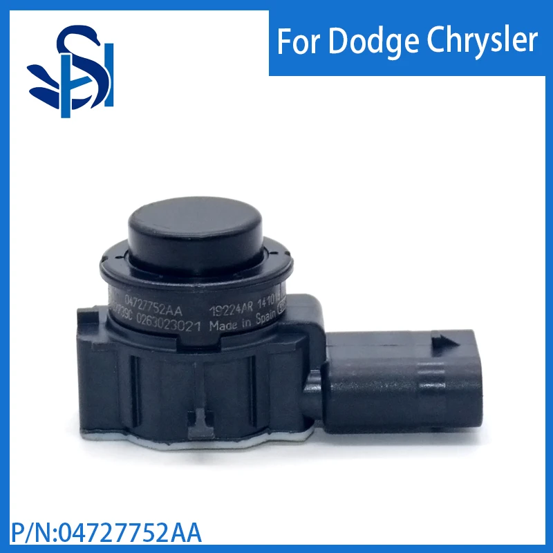 04727752AA PDC Parking Sensor Radar Color Black for Dodge Chrysler Pan Da 3 500 500x 500L