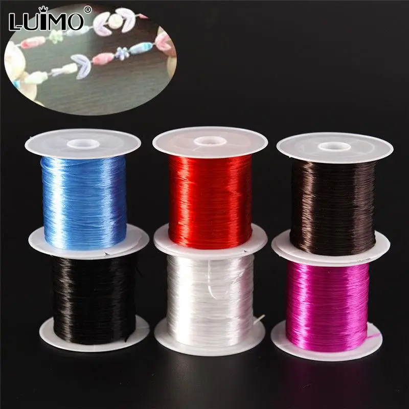 1,0 mm DIY Elastické kryštálové korálkové náramky
