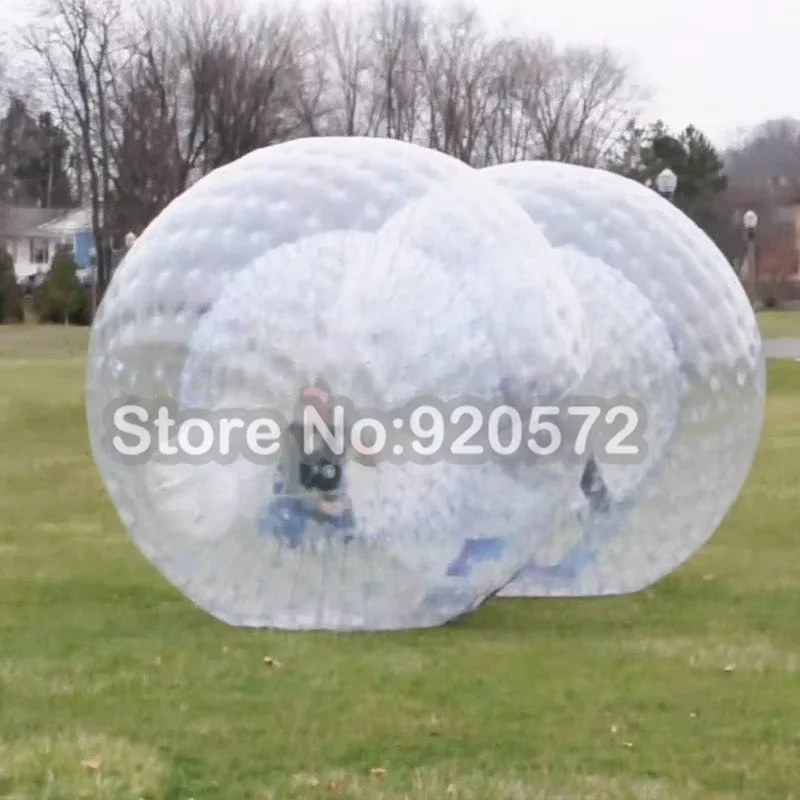 1,0 mm PVC Hot Sale najnovšie atraktívne odolné nafukovacie telo Zorb Ball, 3M Rolling Grass Ball na predaj