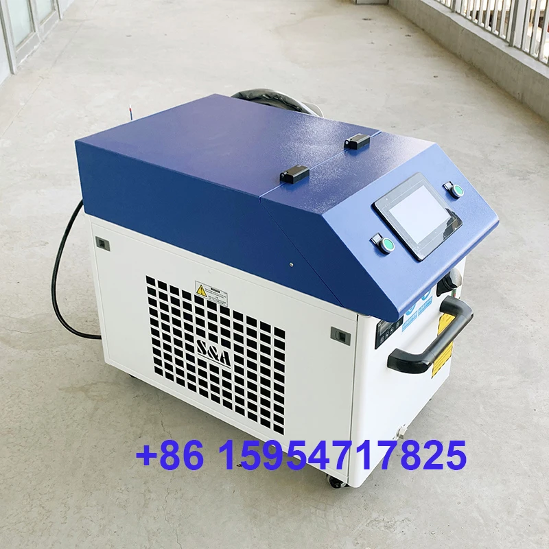 1 000 W 1500W 2000W 3000W Mini ručné vláknové vlákno laserové zváracie zariadenie Čistenie strihací stroj max
