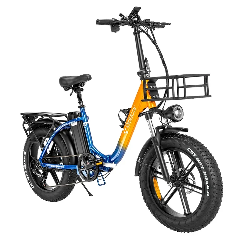 1 000 W skladací e-bicykel 48 V 15AH R R R R R RÁMCI 20*4 