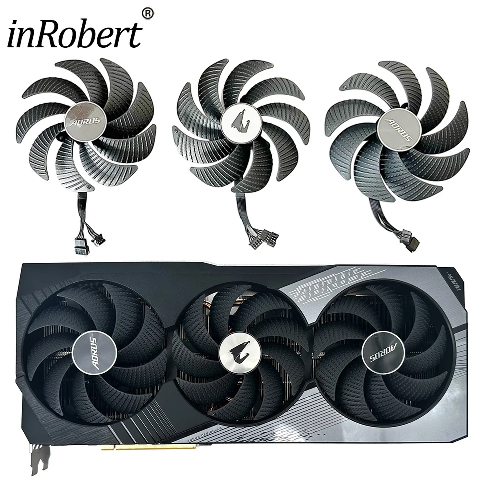 1 05 mm PLD10020B12H RTX4070 RTX4080S RTX4090 VENTILÁR VESTRANE pre GIGABYTE AORUS RTX 4070 4080S 4090