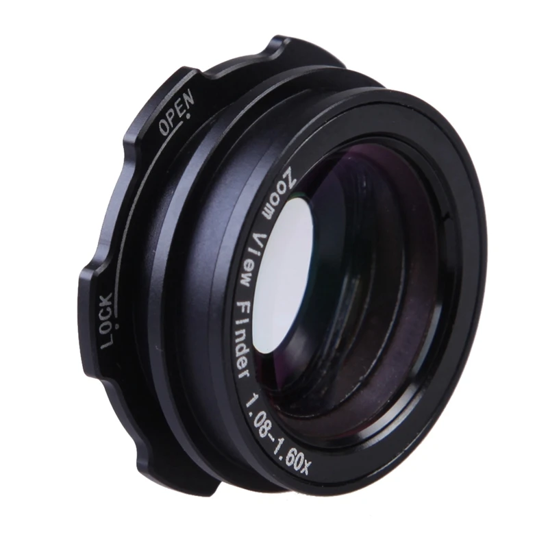 1,08-1.60x Plastový priblíženie ViewFinder Eviace Lupece Lovvetí Presbyopia Myopia Eyepiece Lunder Eye Mask pre nastaviteľnú kameru SLR