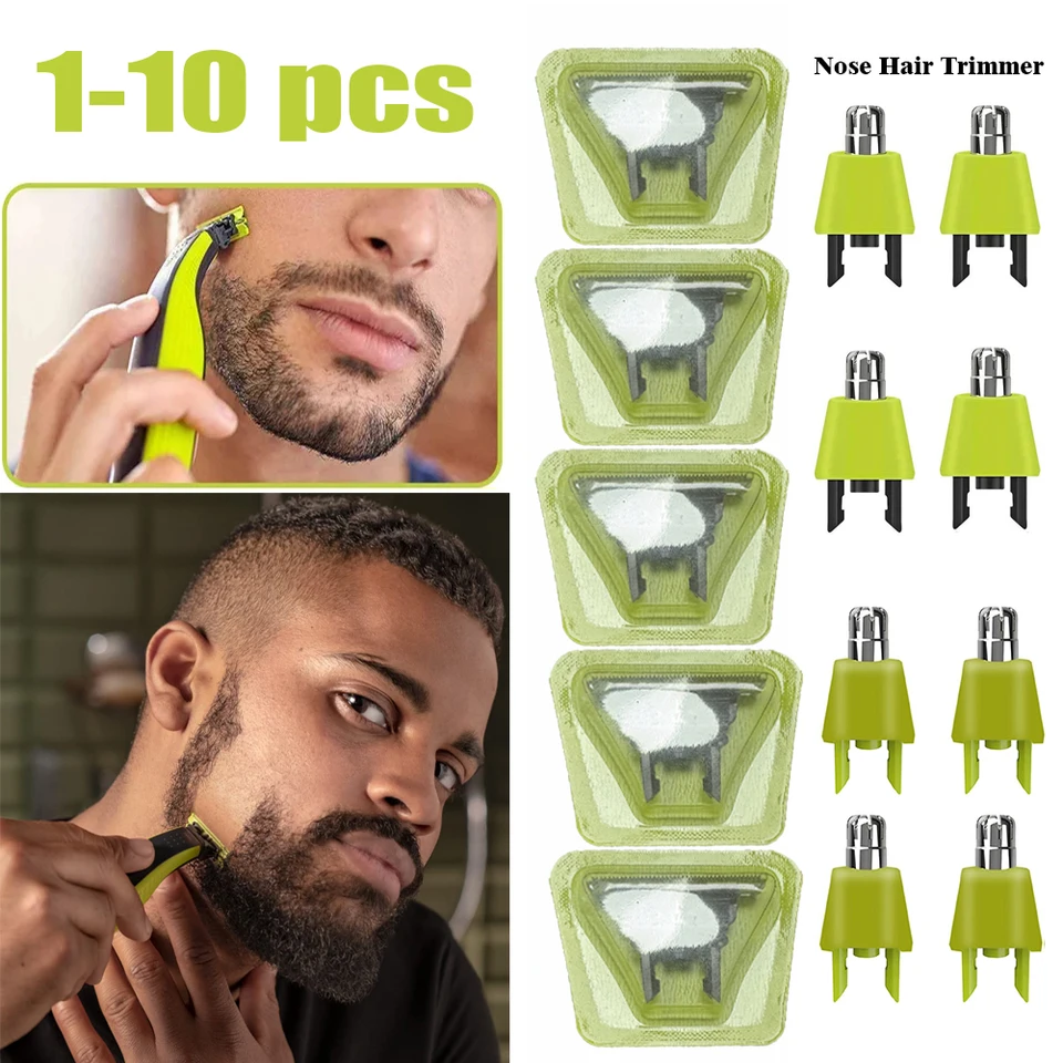 1-10 PCS Výmenná súprava Electric Trimmer Shaver pre jeden holiaci strojček pre čepeľ pre QP2520/QP2530/QP2630/QP6510/QP6520/QP2523