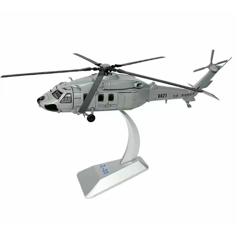 1/100 čínskych 20 ozbrojených helikoptérových námorných armád New Z20 Model vrtuľníkov Aircraft Diecast & Hray Adult Collectible