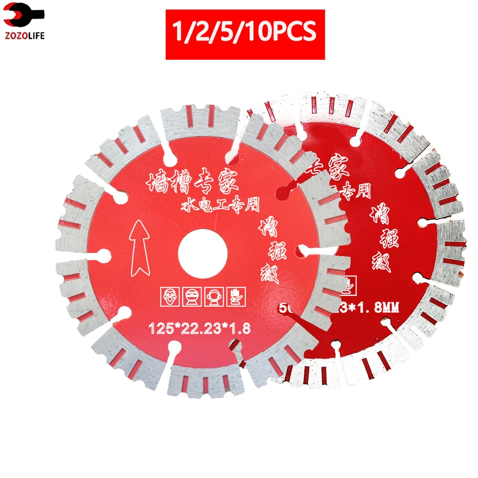 1-10ks 125 133 156 mm diamantová píla Blade keramická dlaždica suché rezanie Disk mramorový betónový porcelán žulové kremenné dlaždice Cutter