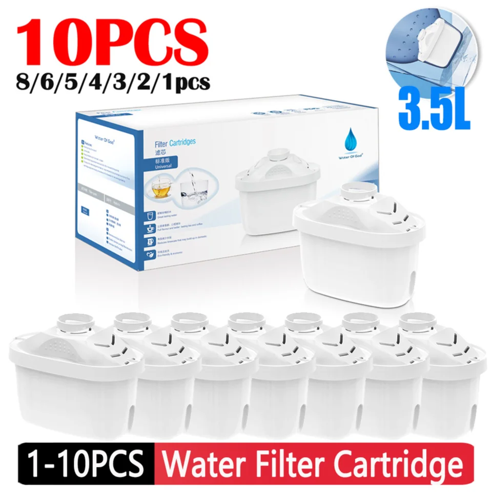 1-10ks 3,5L vodné filtračné džbové kazety pre Brit A MAXTRA Limesscale Reduction Purify Kettle Water Purification Filter pre domov
