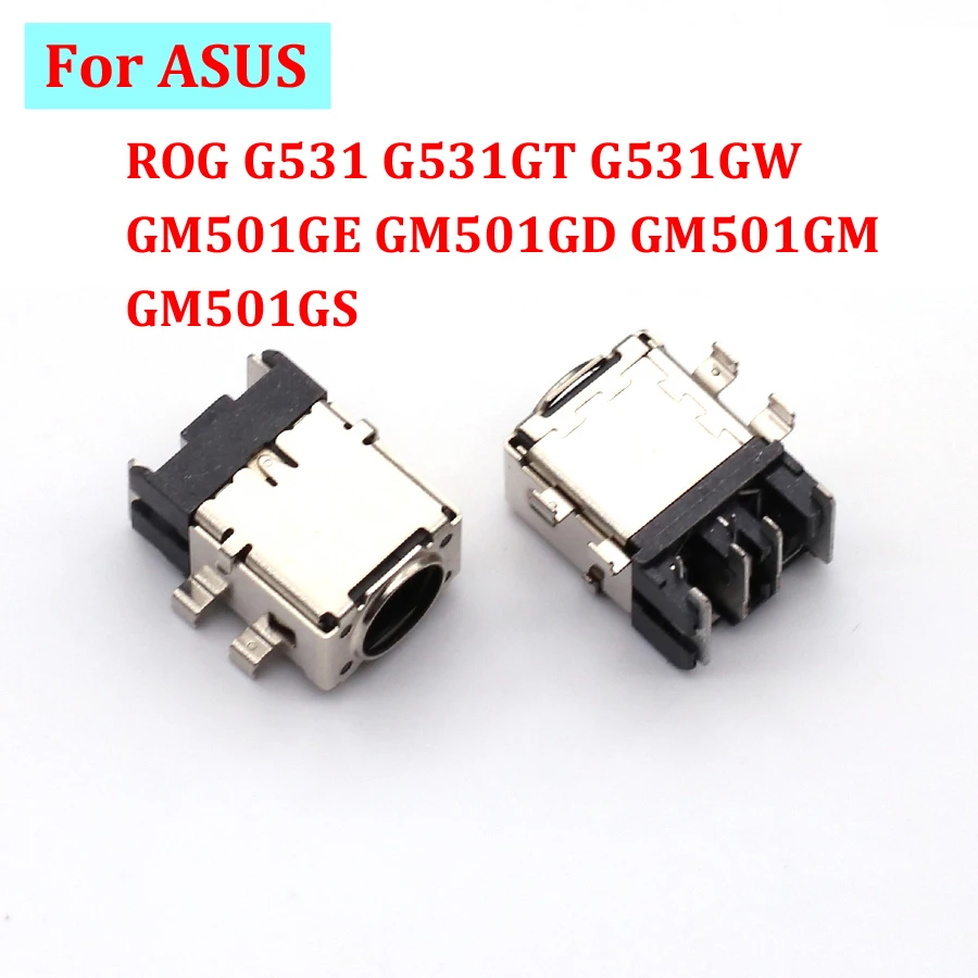 1-10ks Nový konektor nabíjacieho portu nabíjania DC Power Jack pre ASUS ROG G531 G531GT G531GW GM501GE GM501GD GM501GM GM501GS
