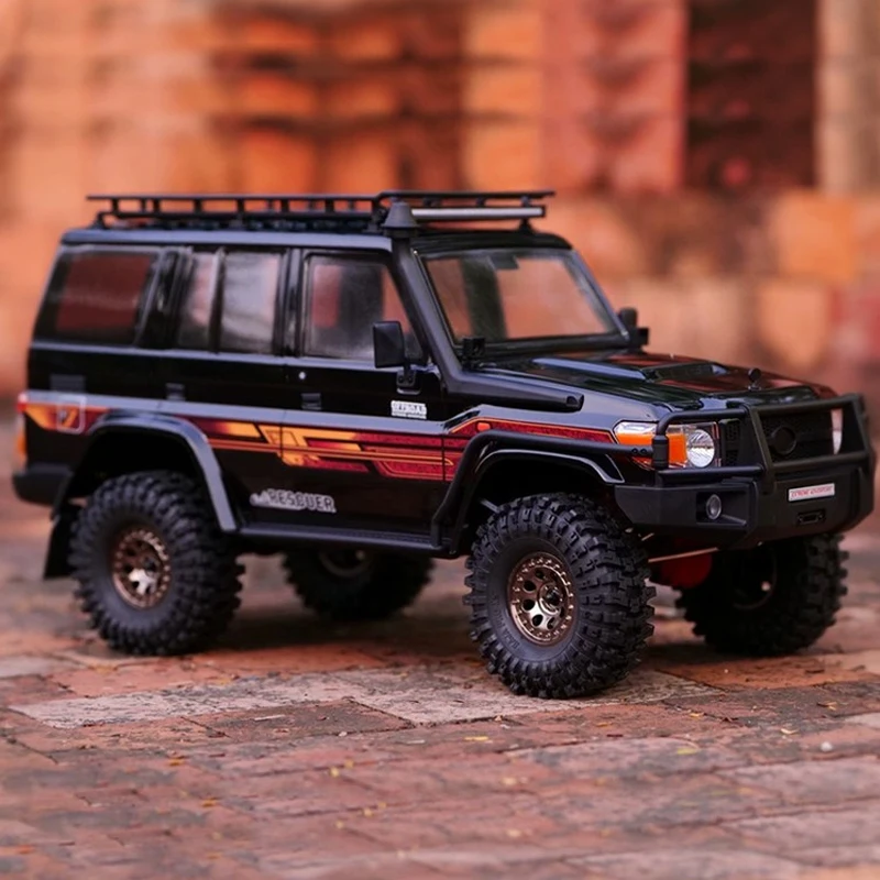 1/10RC EX86190 diaľkové ovládacie vozidlo Elektrické lezenie automobil LC76 OFFORNOVÉ VOZIDLO MODEL