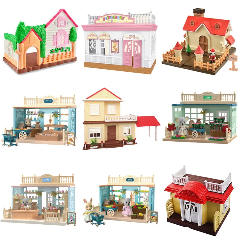 1/12 Fory Animal Family Wing Vianočné dom