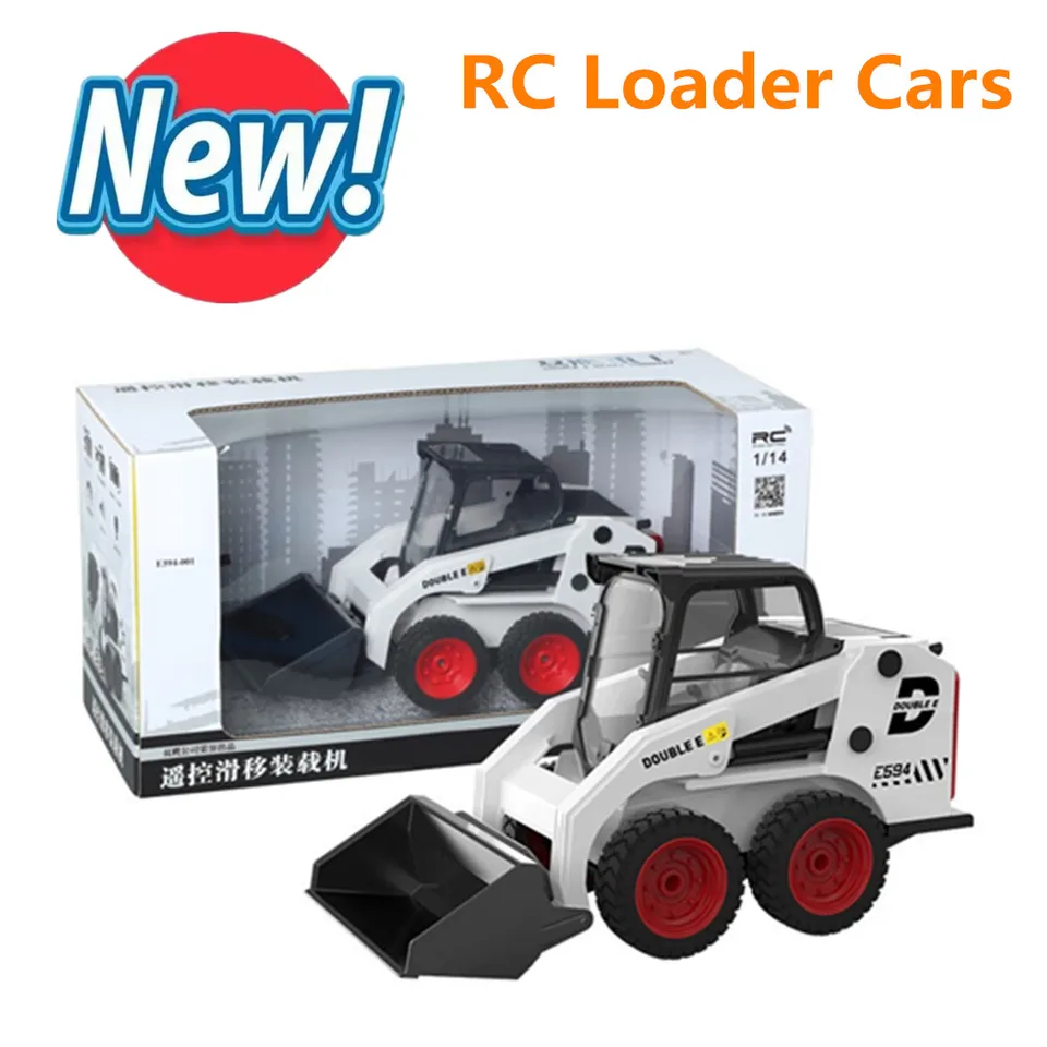1:14 Simulácia RC nakladač nákladných automobilov automobily Trucks Engineering Model hračiek s hračkami LED svetlami pre dieťa