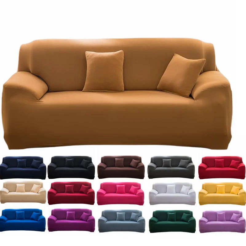 1/2/3/4 Seater Silk Cool Sofa Cover pre obývaciu izbu L Shap Coner Couh Cover 2024