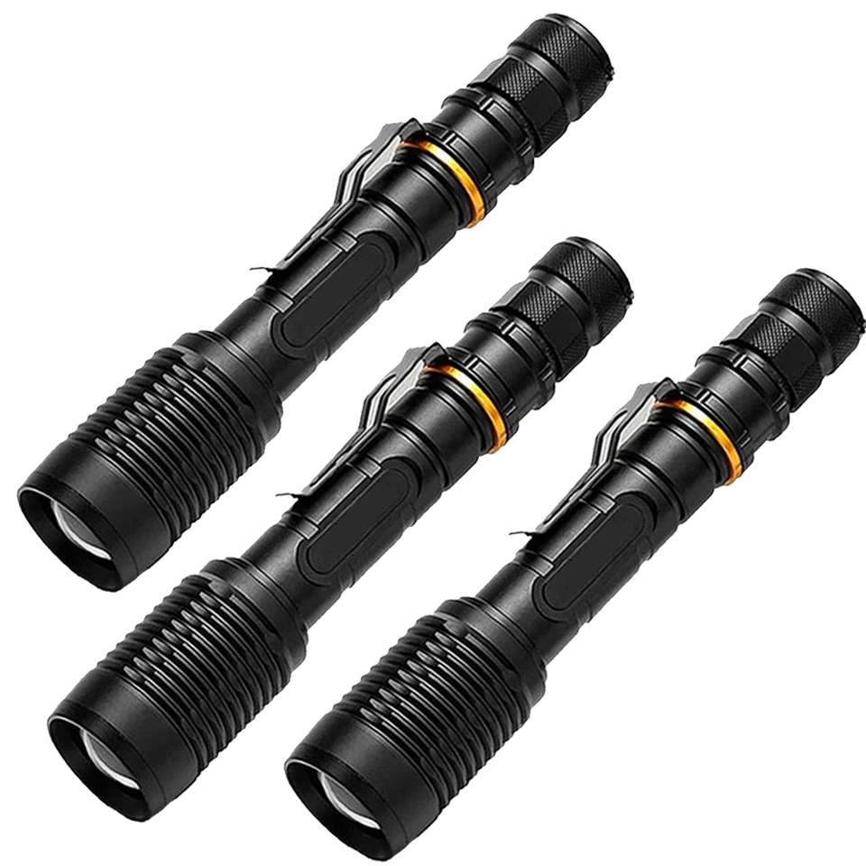 1/2/3 PCS Prenosné mini 5000lm T6 LED baterka Zoom Torch Nepremokavá bicykla lampa Fishing Light Camping Lucerna Torniny