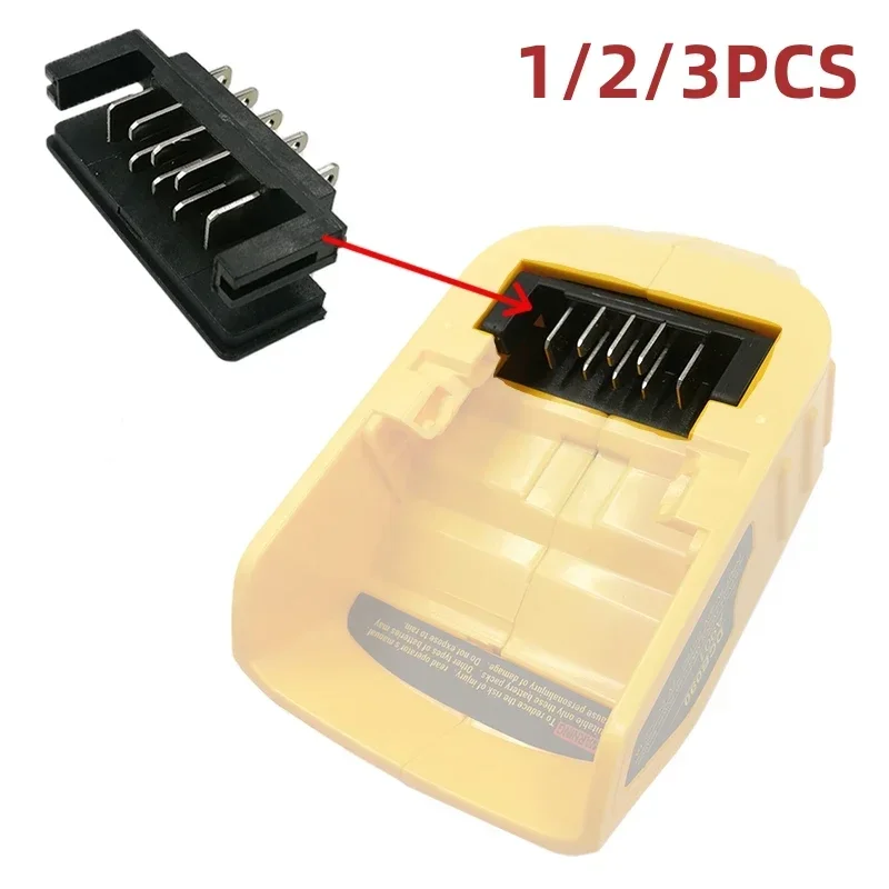 1/2/3ks konektorový terminál pre nabíjačku DCB118 DCB112 pre DCB115 DCB105 DCB090 USB Adapter DCB112 pre diely DCB112 DCB115 DCB105 DCB090