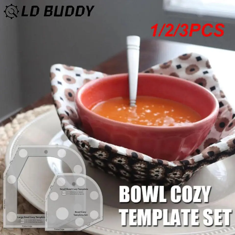 1/2/3ks misa Cozy Template Set Acryl Bowl šablóna rezanie pravítka Misa MOD MOŽNÁ MOŽNÁ ŠTÁTKA