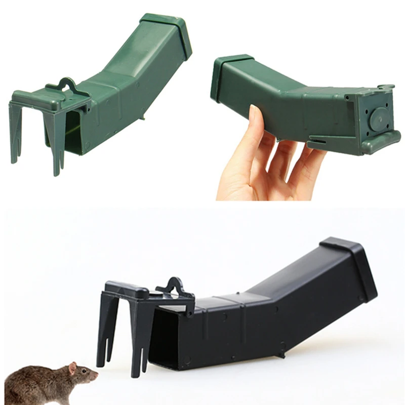 1/2/3ks Mousetrap Bait Box Control Tool Home Garden Mouse Trap klietka Domáca záhrada Mousetrap Tool