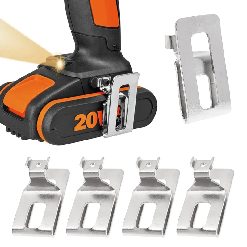 1/2/3ksové sponky na pásové sponky so skrutkou pre WORX 20V Vŕtacie nárazové nárazové príslušenstvo WX291L WX352L.9 WX352L