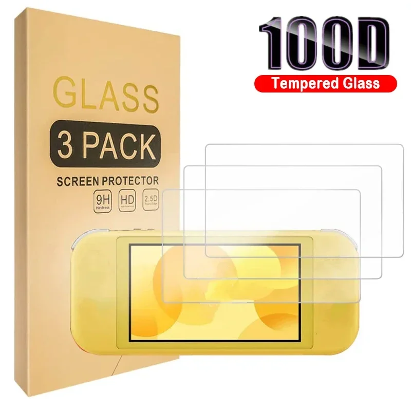 1 2 4KS Ochranné temperované sklo pre Nintend Switch Lite Screen Film pre Film pre Nintendos Switch NS OLED Glass Accessories