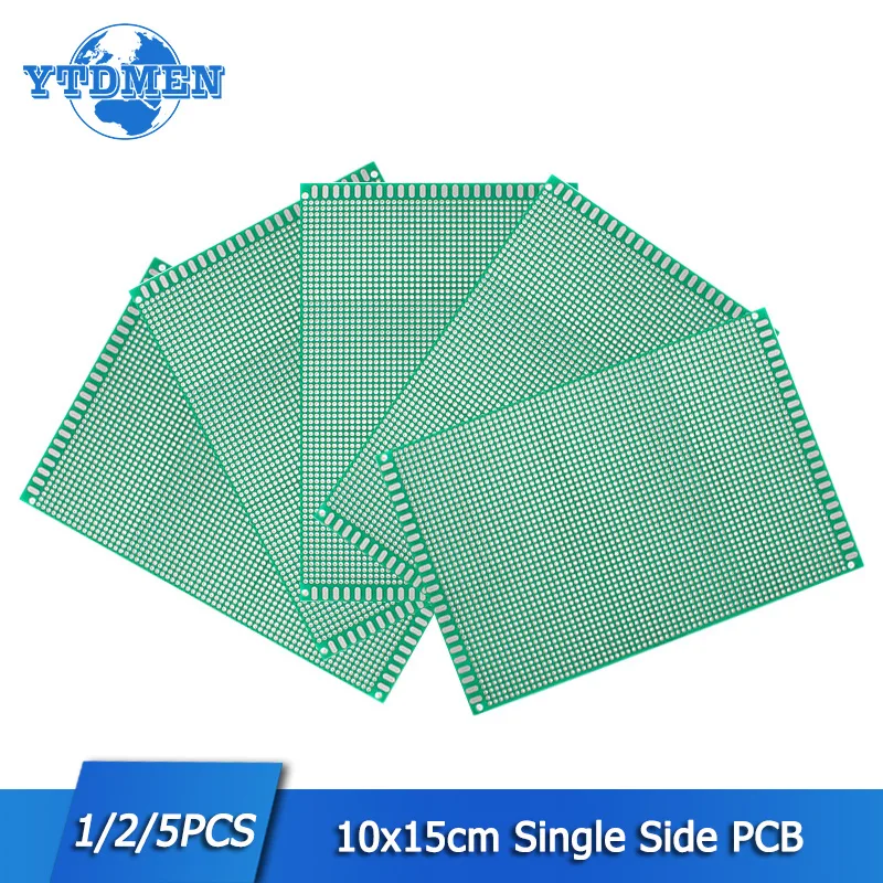 1/2/5ks 10x15cm Universal Circuit Board Single Side Prototyping Board 10*15cm tlačených obvodov pre experiment Arduino