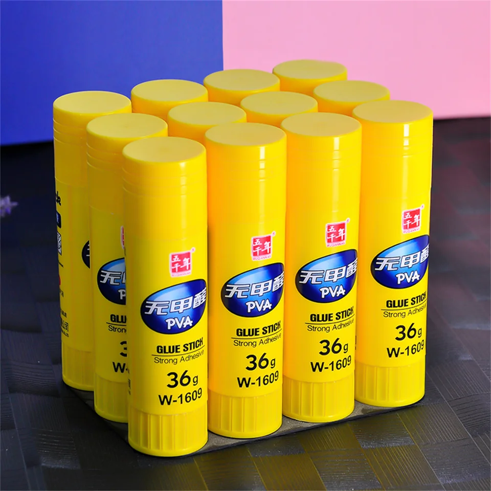 1/2/5ks Solid Adhesive Stick High Viskozita School Office Kancelárske komerčné potreby Art Fotografie Adhesive Stick Návrat do školskej sezóny