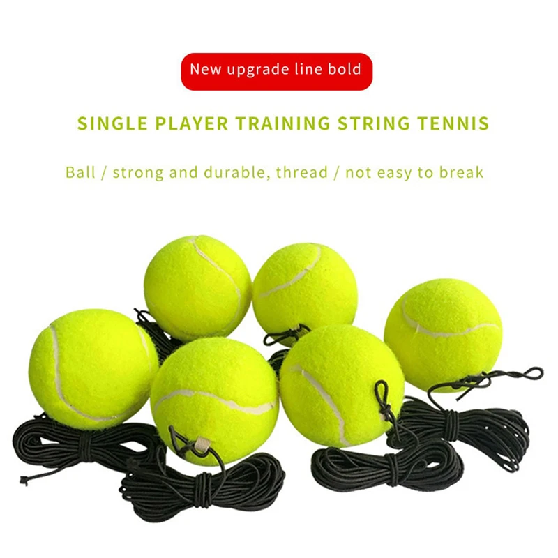 1/2/5ks tenisové základné lano tenisové výcvikové vybavenie samostatne sa učilo rebounder tenisové vybavenie High Bounce Trvanrý tenis