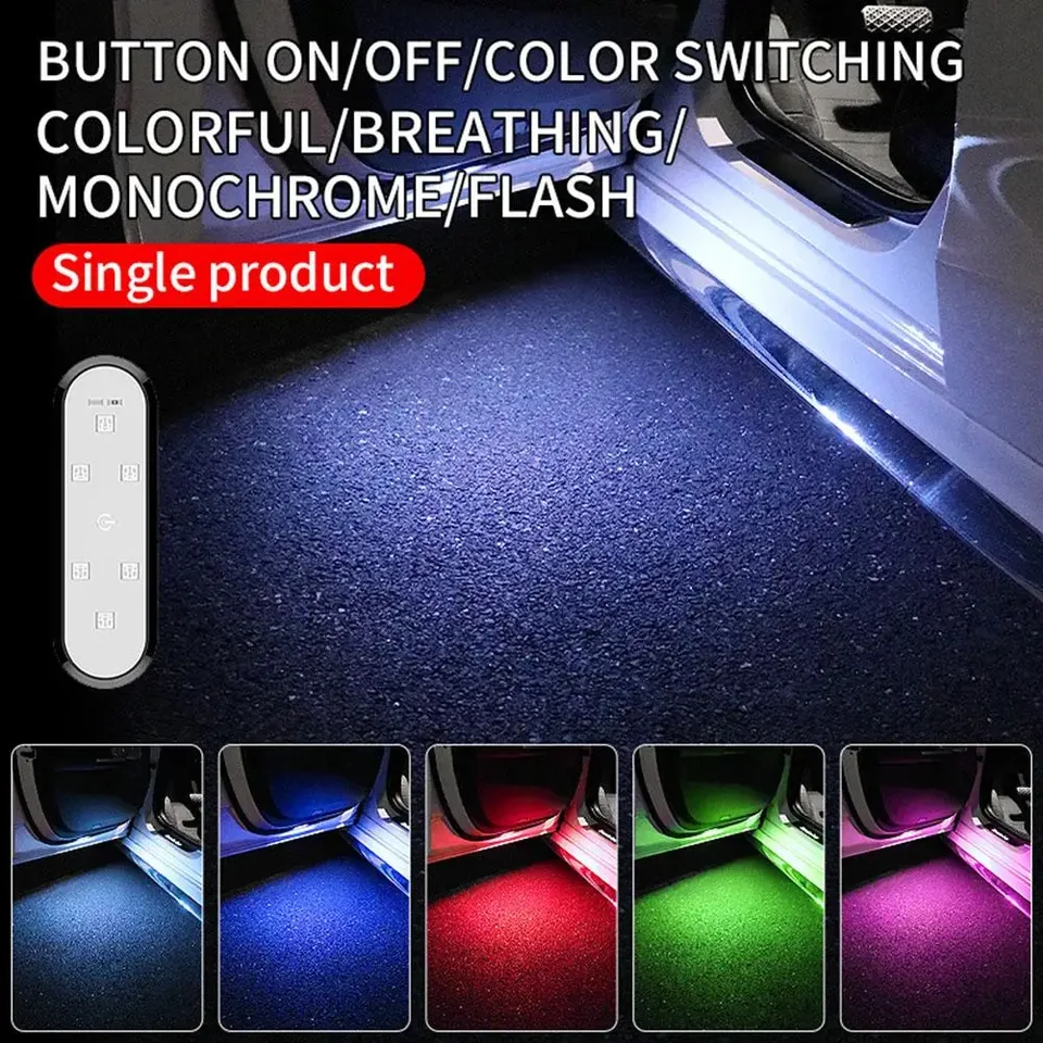 1/2 ksurových dverí LIVE LED LED Vitajte Magnetické ovládanie USB nabíjanie Automatické otvorené dvere bezpečné protichodné pohotovostné signálne lampa