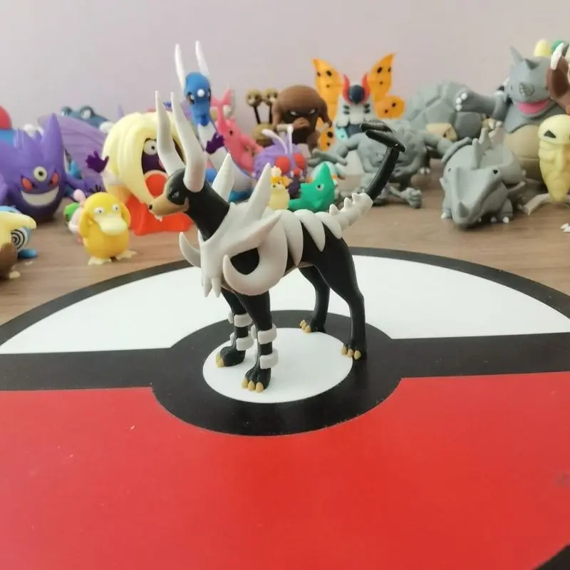 1:20 Nová 3D tlač Pokemon Houndoom Action Figure Houndour Proportion World DIY Kawaii postava Desktop Model detské hračky Darčeky