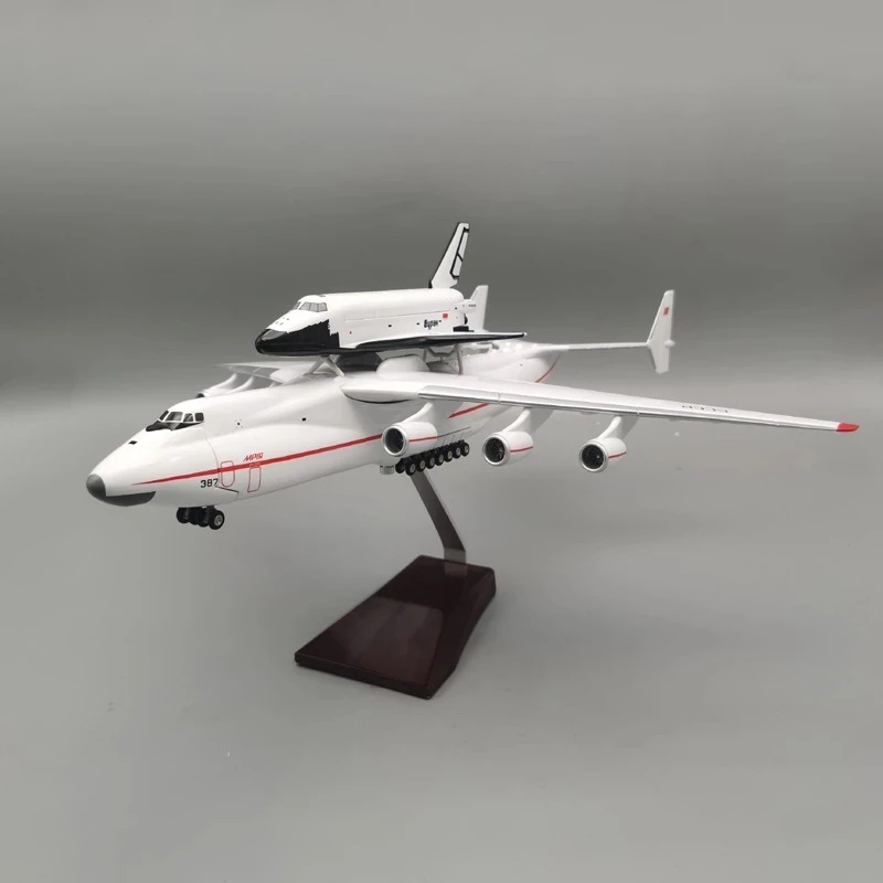1/200 pre Antonov AN-225 AN225 MRIYA Space Shuttle Blizzard Transport Aircraft Airplane Resin Replica Model pre zbierku