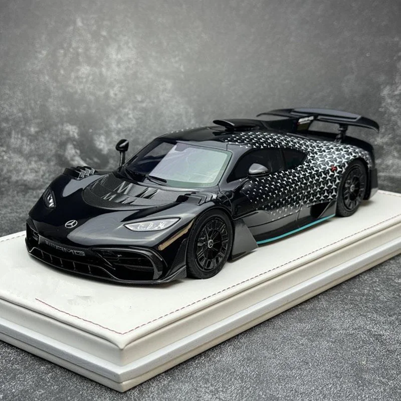 1:24 Benzs-one zliatiny Model športových automobilov Diecasts Metal Racing Car Vozidlá Model simulácia zvukovej zbierky Zbierka detských darčekov