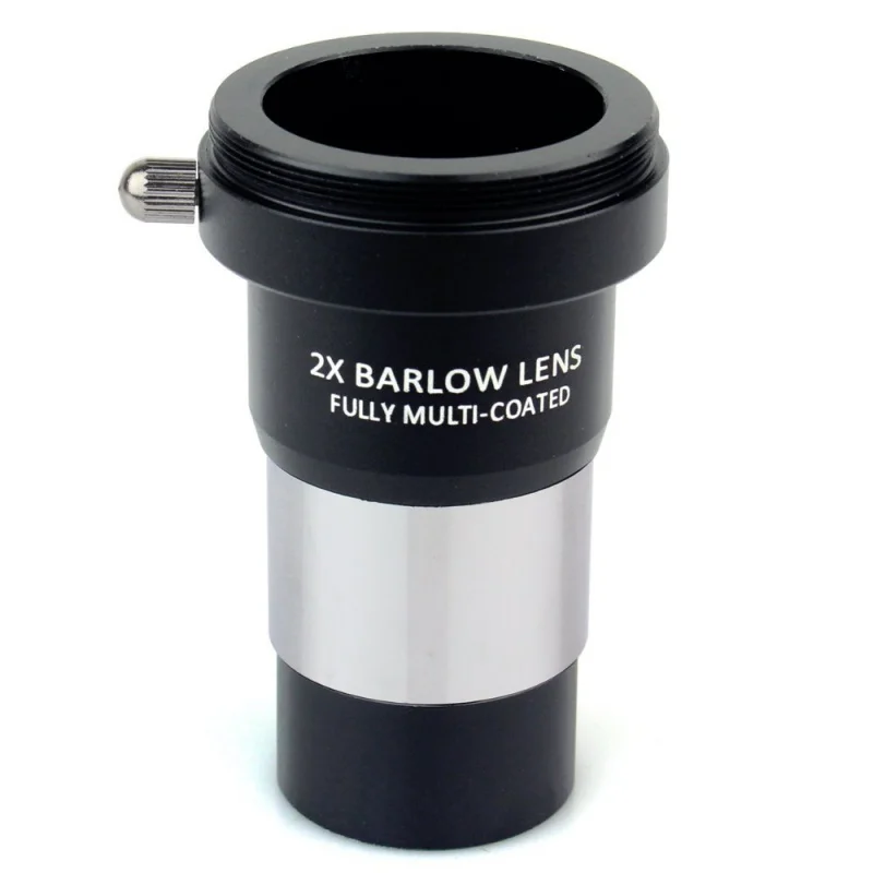 1,25 palca 2x Barlow Lens Plne viacerým kovom s M42X0.75 vlákno Camera Connect