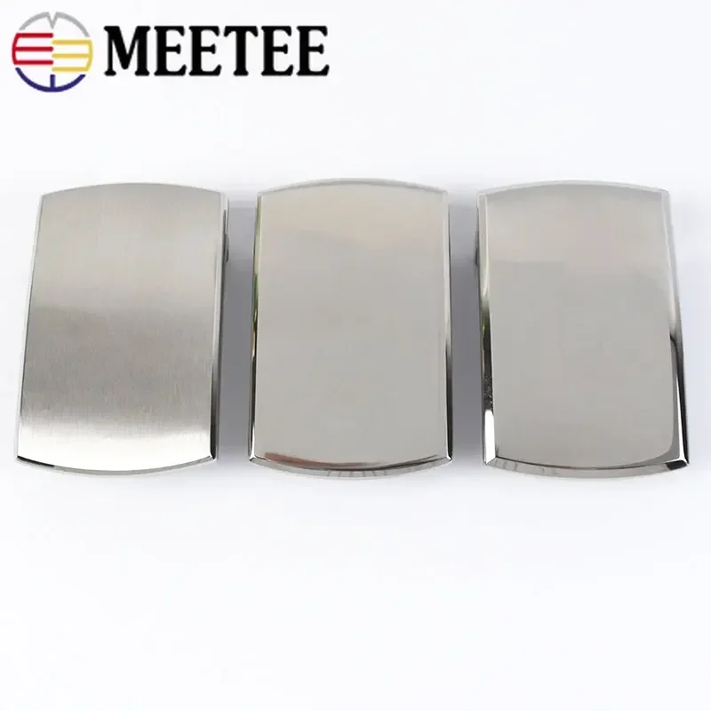 1/2ks 40 mm z nehrdzavejúcej ocele pre mužov pre mužov Canvas pásový opasok hlava DIY kožené remeselné džínsy náhradné príslušenstvo
