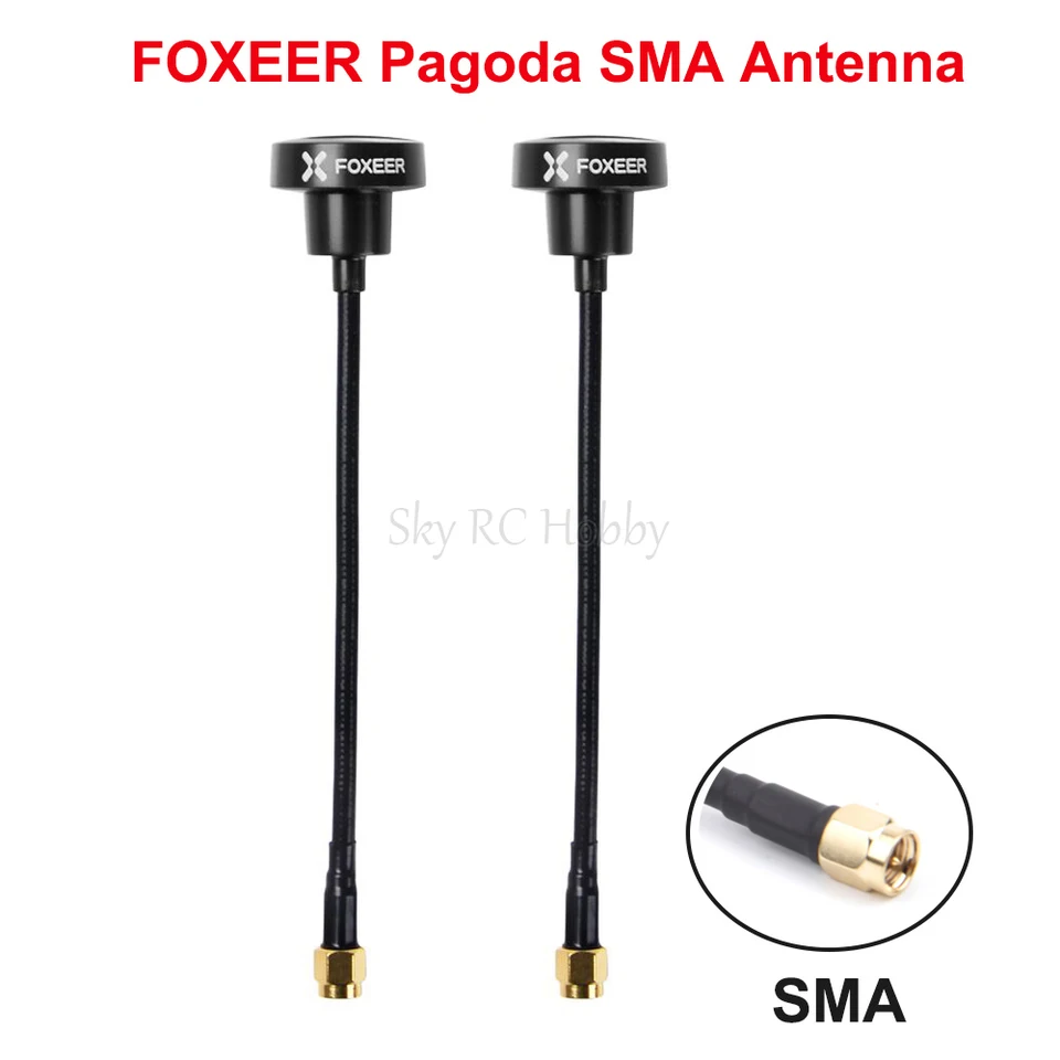 1/2ks Foxeer Pagoda Pro 150 mm 5,8 GHz 3DBI OMNI FPV Anténa RHCP SMA pre RC FPV Racing Freestyle Drones VTX GOGGLES DIY diely