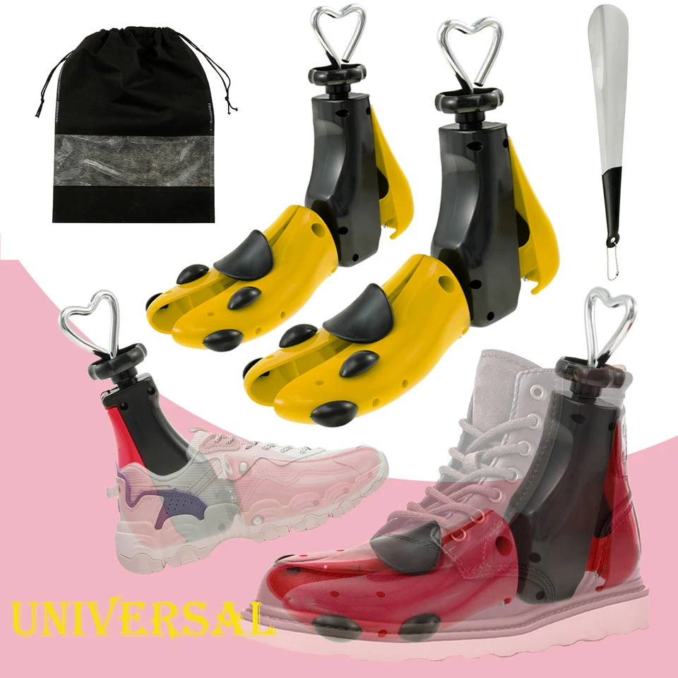 1/2ks obuv Suim Soutter Universal Shoe Trees nastaviteľné vysoké horné topánky topánky topánky so šírkou nosidla pre mužov a ženy