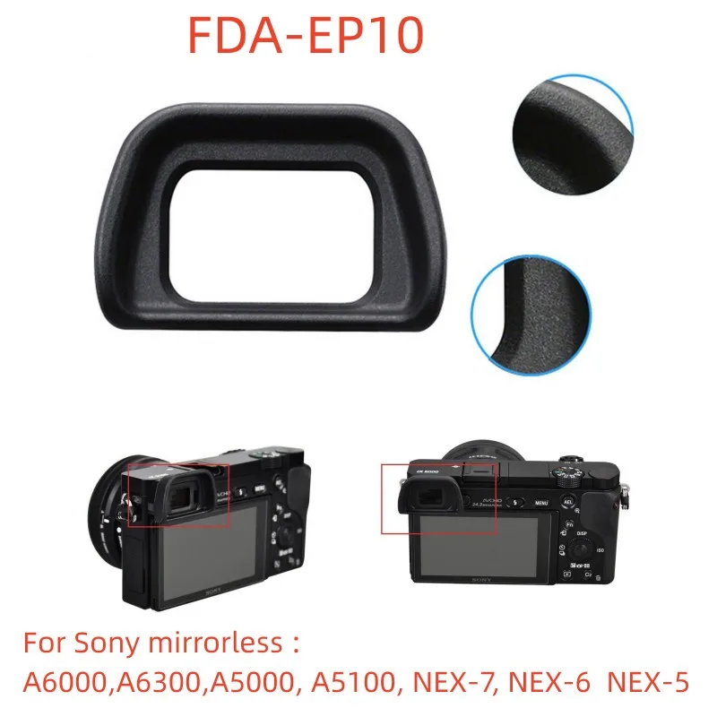 1/2ks pre FDA-EP10 Eye Cup Eyepiec Eyecup pre digitálny fotoaparát Sony Alpha A6000 A7000 NEX-7 NEX-6 FDA-EV1S