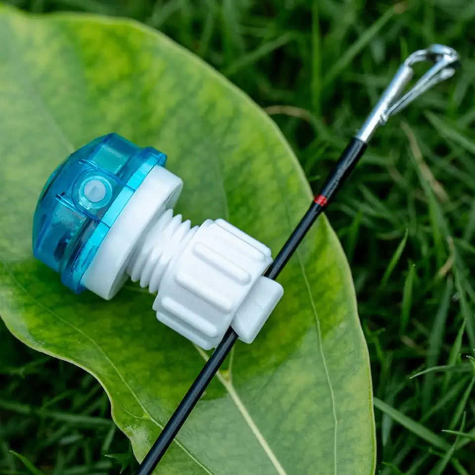 1/2ks rybárske uhryznutie Alarm Light Night Fishing Rybárska prúžok Strikový senzor výstrahy Elektronické uhryznutie LED žiarovka PESCA