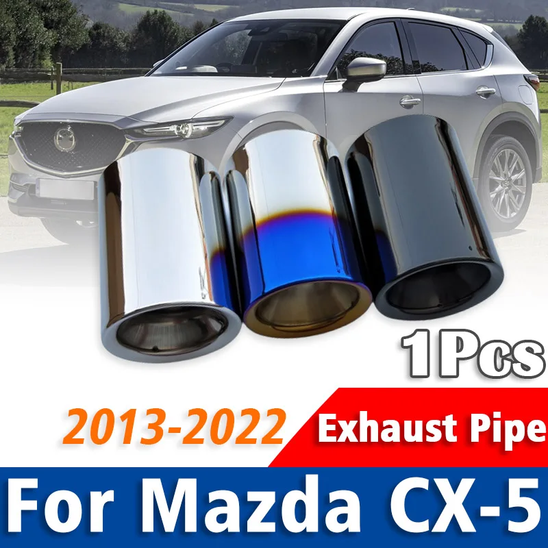 1/2ks z nehrdzavejúcej ocele Výfukové potrubie tlmič TUBLIPLE TACHPIPLA TUPLER TOP pre Mazda CX-5 CX 5 CX5 KF 2013-2022