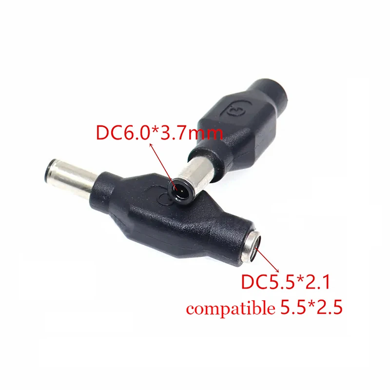 1-2pcs Vhodný pre ASUS Flying Fortress 6/7/8 Generácia notebookový adaptér DC5.5 * 2,1 Žena až 6,0 * 3,7 mm mužský stužkový špendlík