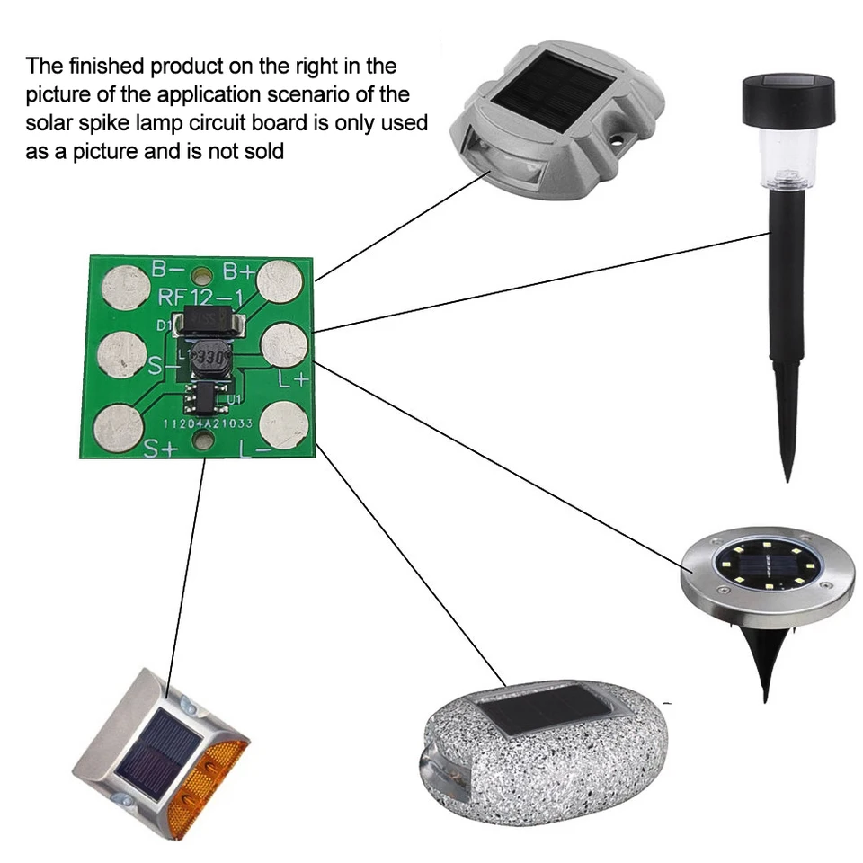 1.2V Solar Lawn Light Lantern Radič doska