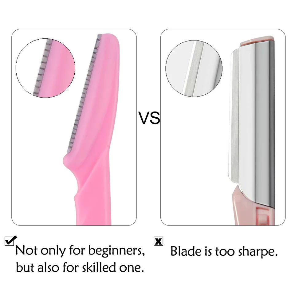 1/3/4/5/10p obočie Blade Blade Dámske tváre holiaceho stroja Prenosné očné obočie Epilation Epilation Epilation Epilation Ruins Cutters bezpečnostný nôž make -up škrabky