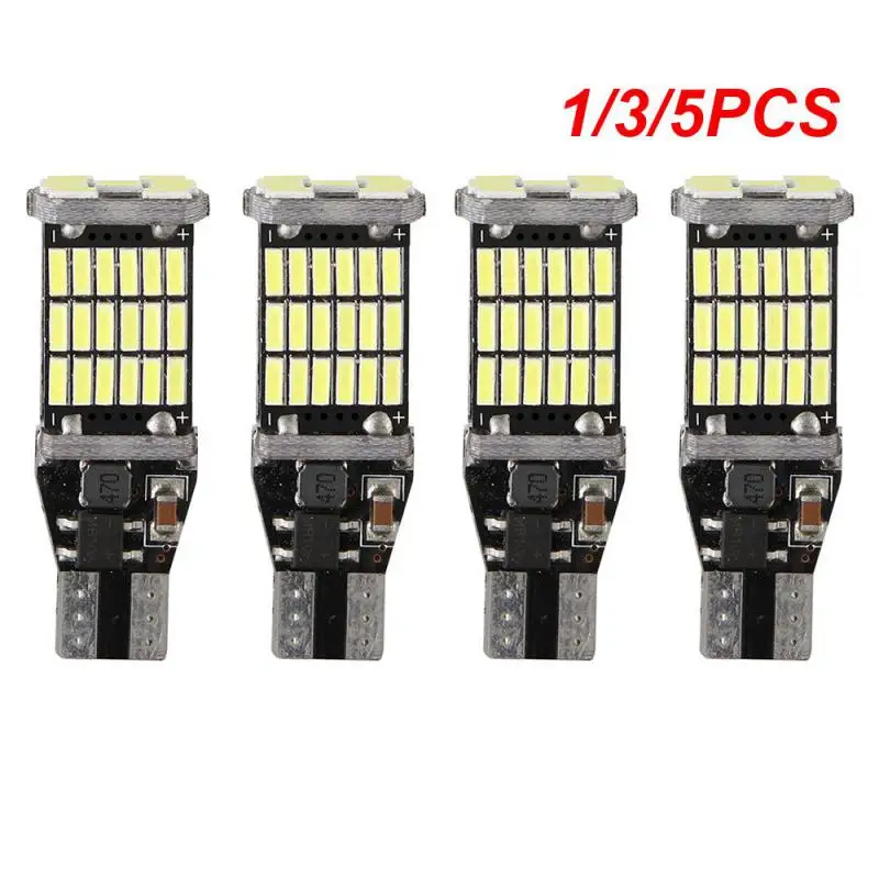 1/3/5ks 2x CANBUS T15 W16W LED žiarovky RECERBY 4014SMD LED AUR LED Zadná žiarovka pre 5 sérií E60 E61 F10 F11 F07 MINI