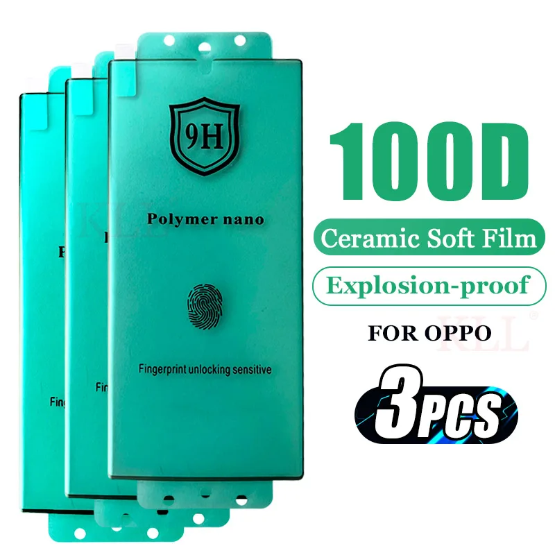 1-3 PCS Ceramic Film odolný keramický film pre OPPO Nájdite X6 Pro X7 Ultra X5 X3 NEO SCREET Protector Reno 10 Pro 9 Plus 8T nie sklo