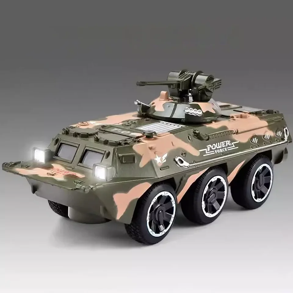 1:32 mierka obrnená personála prepravcu modelu automobilu zliatiny vojenský char